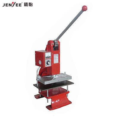 China Garment Shops JY-LZ300 Manual Small Embossing Machine For Paper And Other Gold Foil Surfaces, Indentation, Branding For Kinds Of Leather for sale