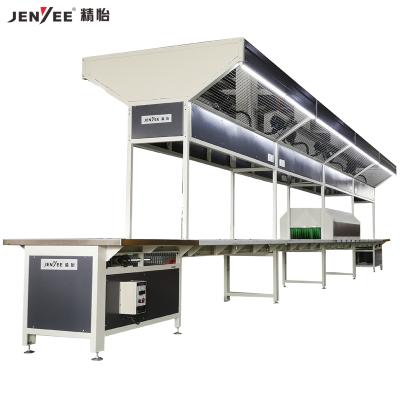 China Factory JY-950 Automatic Shoe Production Line Rubber Conveyor Belt Type Shoe Making Production Line for sale