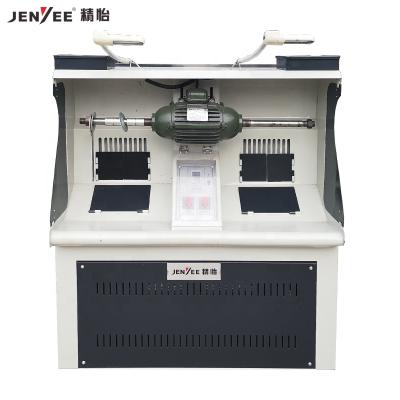 China Factory JY-905B adjustable speed shoe grinding machine with dust collector shoe outsole edge roughing grinding machine for sale