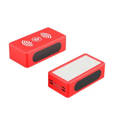 中国 Solar Camping Lights 50000mAh Radio Charging Power Wireless Charging Bank For Camping Lights Mobile Phone Portable Charger Suitable For Outdoor Camping Travel 販売のため