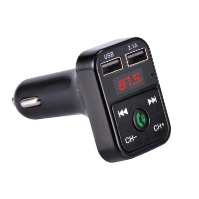 Cina Dual USB Car Mobile Phone Charger BT5.0 FM Transmitter Car Phone Mp3 Audio Kits Fast Fast Free Charger 3.1A Player in vendita