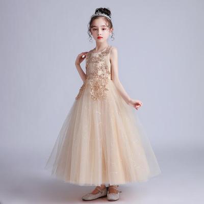 China High Quality Washable Kids Girl Formal Dress Bridesmaid Dress For Same Lace Mermaid Summer Pink White for sale