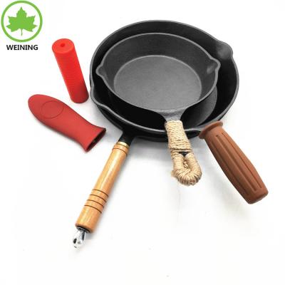 China Durable Silicone Pot Handle Covers / Holders For Cast Iron Skillets for sale