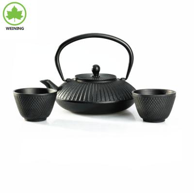 China Sustainable Cast Iron Teapot Cup Set Japanese Style Teapot for sale