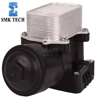 China 03L115389H OEM Number Oil Cooler with Filter Housing 03L115389G 03L115389B 03L115389C for sale