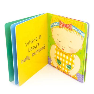 China Kids Study Genuine Educational Board Printing Hardcover Child Doodle Cardboard Book Printer for sale