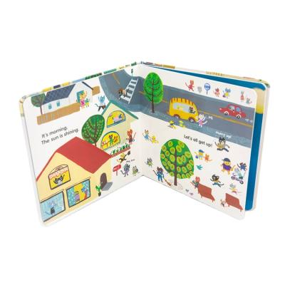 China Eco - Friendly Promotion Board Offset Printing Story Coloring Book For Kids for sale