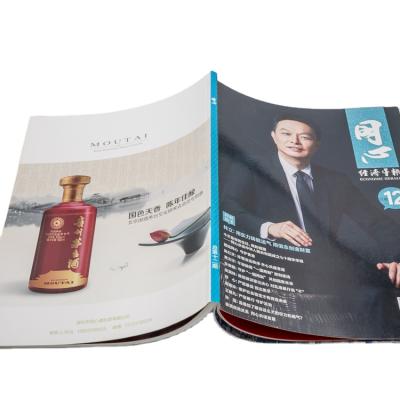 China paper & Hot Sale Cardboard Factory Custom Catalog Book Printing Magazine Printing for sale