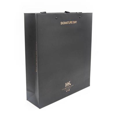 China Customized Available Customized High Quality Printing Coated Paper Packaging Bag Luxury Recyclable Paper Bag Wholesale Recyclable Paper Accept PDF AI CMYK for sale