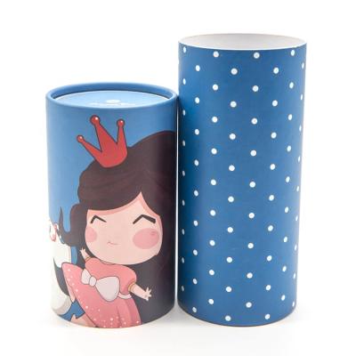 China Factory Direct Sale Cheap Logo Customized Recyclable Printing Round Boxes Cute Paper Box for sale