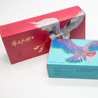 China Recycled Materials China Manufacturer Wholesale Custom Print Luxury Recycle Paper Box Packaging for sale