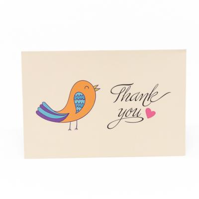 China paper & Cardboard Amazon OEM Custom Printing Greeting Thank You Cards For Small Business With Logo for sale