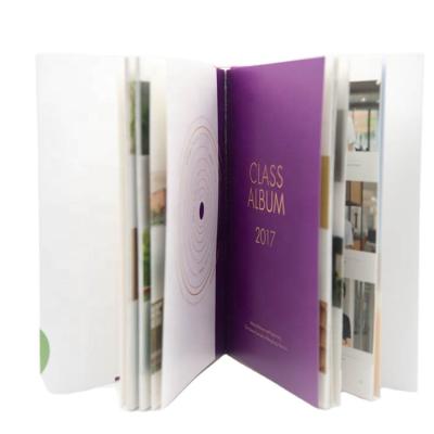 China paper & High Quality Custom Luxury Paper School Cardboard Product Catalog / Book Material Printing From China for sale