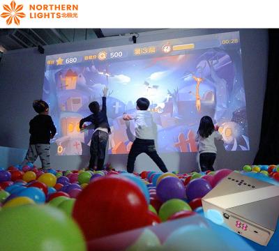 China Geïntegreerde Interactieve Spelen Projector Smashing Balls Beam Interactief Spel Te koop