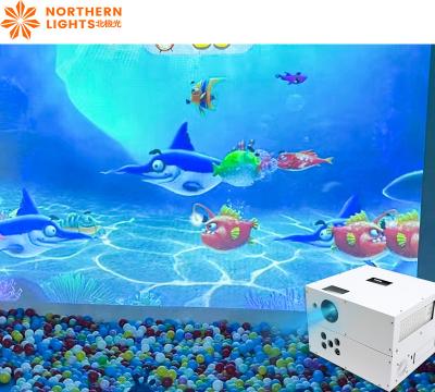 China Interactive Wall Projection Games Smashing Balls Interactive Projector System for sale