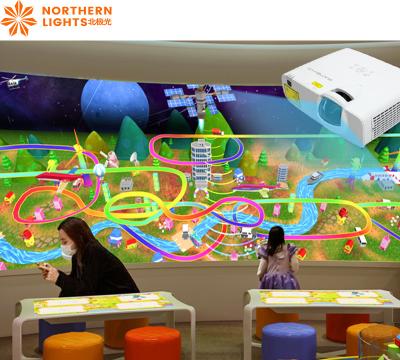 China Northern Lights Interaktiver Projektor Touchscreen Zaubermalerei für Kinder zu verkaufen