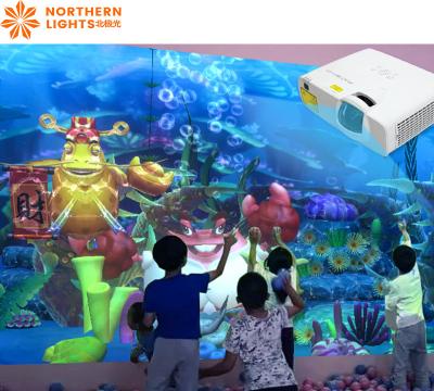 中国 マジックペイント インタラクティブなゲーム プロジェクター 3400lm 遊園地用 販売のため