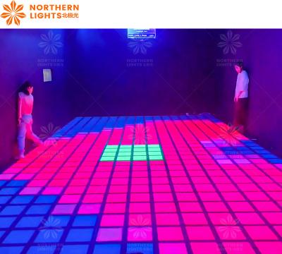 China Activate Game Led Floor Light Interactive Active Mega Pixel Grid Activate Game for sale