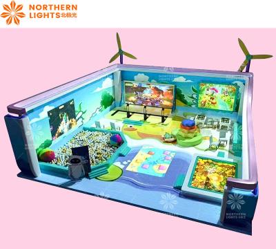 China Kids Indoor Playground Indoor Commercial Plastic Soft Play Projection Equipment for sale