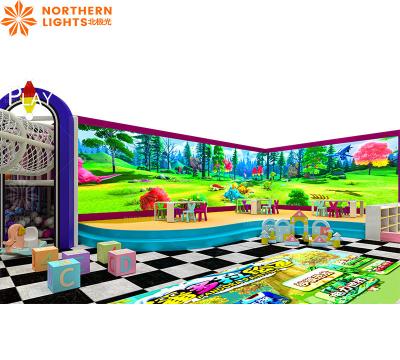 Cina Eco Friendly Children Adventure Playground Indoor Soft Playground Equipment in vendita