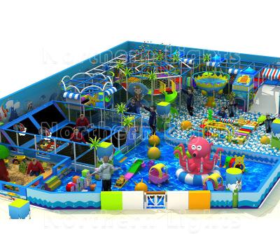 China Cheap Plastic Indoor Playground Slide Kids Game Children Soft Indoor Playground for sale