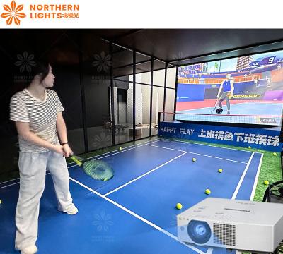 China Indoor Ar Tennis Simulator Game Ar Sports Somatosensory Fitness Tennis Game for sale