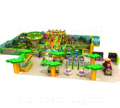 China Daycare Commercial Indoor Soft Playground Magic Modular Kids Playground Slide en venta