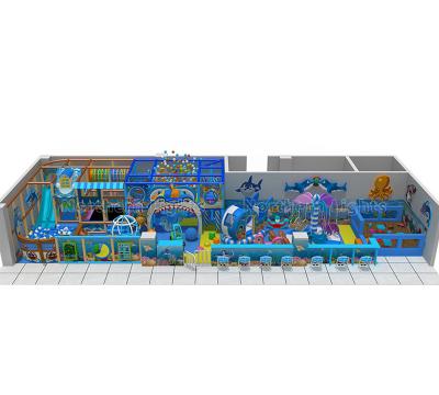 China Commercial Wood Children Full Indoor Playground Equipment Commercial Playhouse for sale