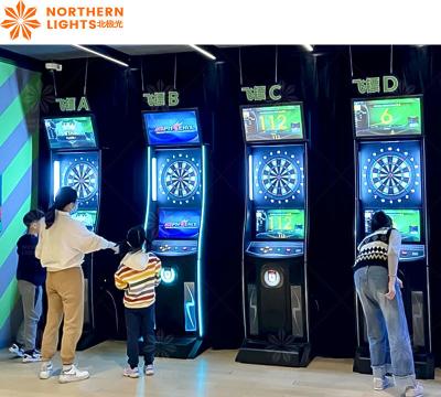 China Münzbetriebene Dart-Stand-Maschine Billige Sport-Arcade-Maschinen Elektronisches Dartboard zu verkaufen