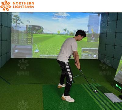 China Amusement Park Golf Simulator Game Equipment Golf Training Aids For Equipment for sale