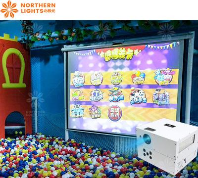 China Small Business Game Center Interactive Wall Projector 3d Projection Software for sale