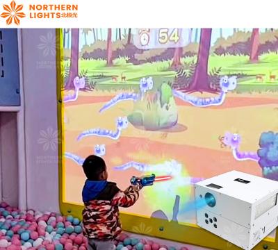 China Indoor Commercial Amusement Park Interactive Smashing Ball Wall Projection Games for sale