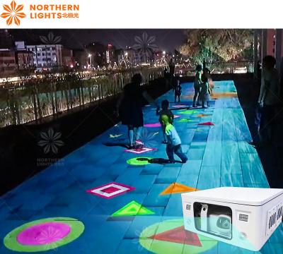 China Outdoor Interactive Projection Experience Ground Projection Immersive Projection for sale