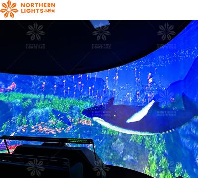 中国 Customization Immersive Viewing 7d Interactive Track Cinema Projection System 販売のため