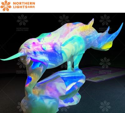 Chine Immersive Projection 3d Mapping Digital Art Holographic Video Ar Animation Artworks à vendre