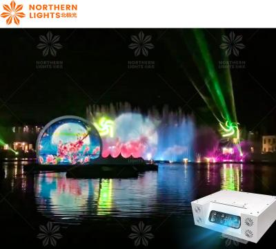 China 3d Immersive Large Water Screen Fountain Hologram Projection Fountain Projector en venta