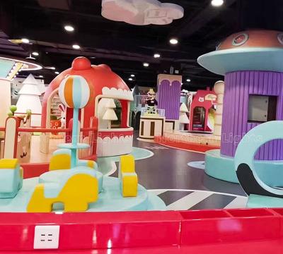 China Children'S Indoor Deluxe Trampoline Play Center Ball Pool Slide  Amusement Park zu verkaufen