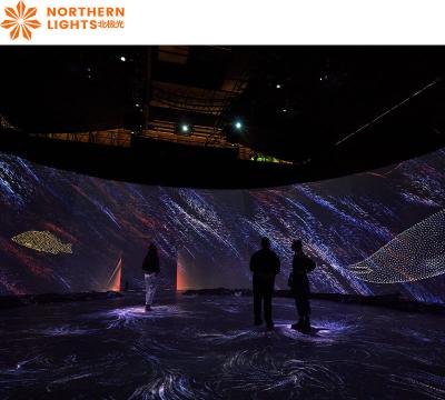 China Digital Art Museum Exhibition 3d Immersive Mapping Projector Interactive Projection Te koop