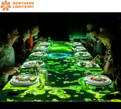 China 3d Holographic Large Screen Immersive Interactive Projection System For Restaurant for sale