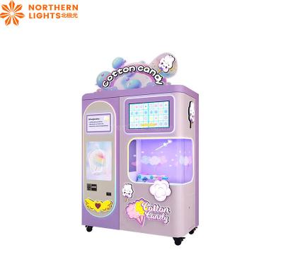 中国 Commercial Customized Furnace Head Fully Automatic Cotton Candy Machine 販売のため