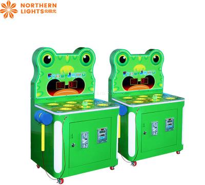 China New Popular Arcade Kids Game Amusement Lottery Crazy Hitting Frog Hammer zu verkaufen