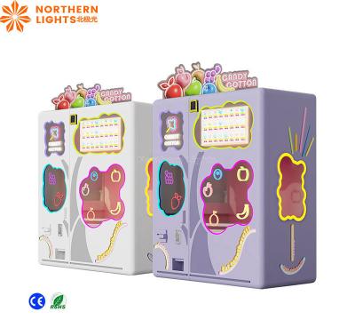 China New Design Commercial Marshmallow Cotton Candy Vending Machine zu verkaufen