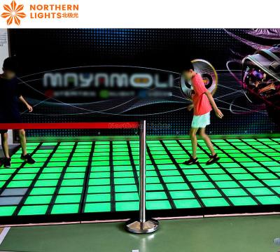 China Northern Lights Spielzimmer Super-Grid durch Aktivieren Lava Spiel LED-Boden zu verkaufen