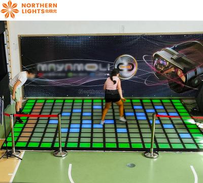 China Aktivieren Sie das Spiel Interaktive Led Dance Floor für Eltern-Kind-Team-Spiele zu verkaufen