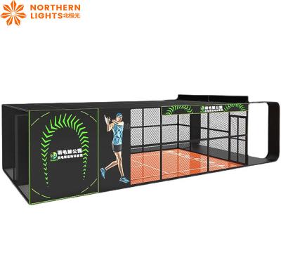 China Northern Lights Professional Indoor AR Sports Badminton Indoor Ball Games for sale