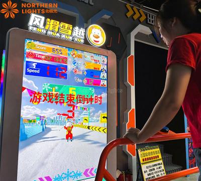 China Indoor Snow Racing For Speed Hot Simulator Ice Amusement Arcade Skiing for sale