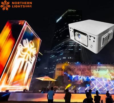 China Gran proyector 3D exterior de mapas de edificios proyección de espectáculos holográficos proyector 3D máquina de vídeo en venta