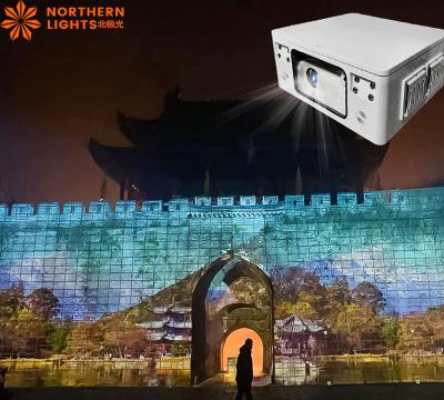 China Proyección Mapa del Mundo Mapeo Edificio Proyección Proyector láser 3D en venta