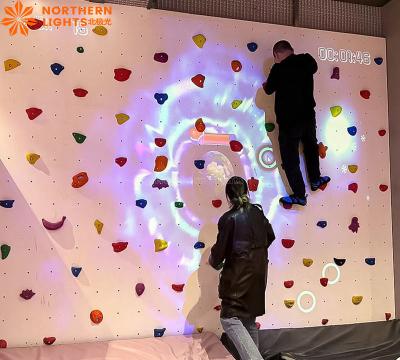 Chine Nouveau jeu interactif Wall Climb Kid Rock Interactif Holographique Proyecteur Hologramme Interactif à vendre