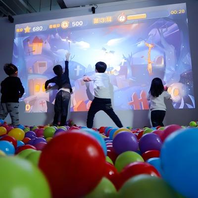 Chine Jeux intégrés de fracas de balle de peojection Projection murale interactive à vendre